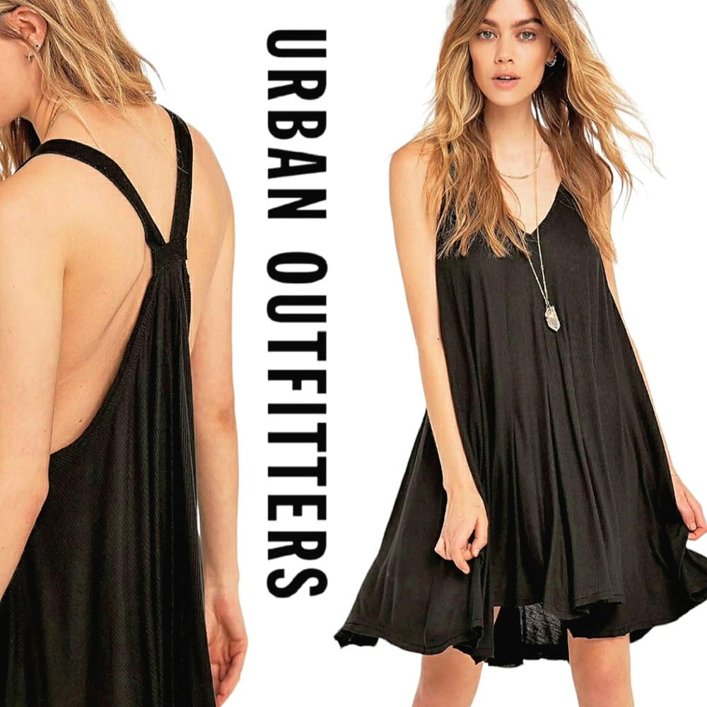 Black Trapeze Dress by Ecote Urban Outfitters
